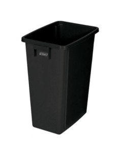 PROBBAX - PB-1080-BLA - Cubo de reciclaje sin tapa - 32 x 46 x 58 cm - 60 L