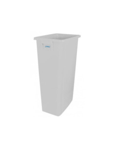 PROBBAX - PB-1090-CLR - Cubo de reciclaje sin tapa - 32 x 46 x 76,2 cm - 80 L