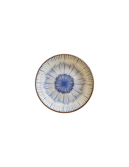 ADRIER - CHRP25-CB Pack de 12 Unidades - Colección Chambao - Plato llano grande - 25 cm Ø x 3 cm alt.