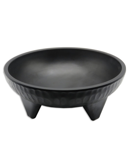 ADRIER - MMOL20-BK Pack de 6 Unidades - Molcajete 770 ml - 19,7 cm Ø x 7 cm alto