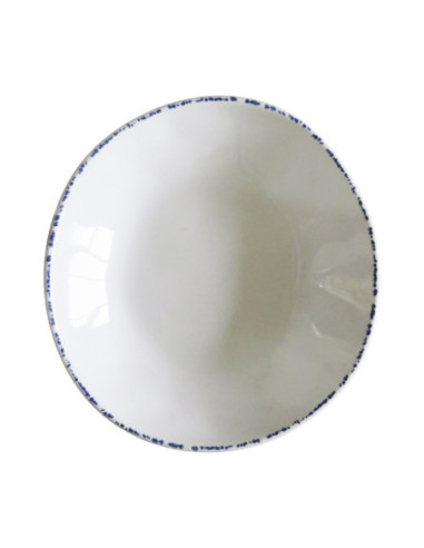 ADRIER - MODP25-BLU Pack de 12 Unidades - Colección Cobalt - Plato hondo - 25 cm Ø x 5 cm alto