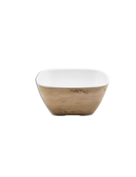 ADRIER - TTRB1716-WW Pack de 6 Unidades - Colección Kayak - Ensaladera rectangular de presentación GN 1/6 - 17,5x15,5x8,3 cm
