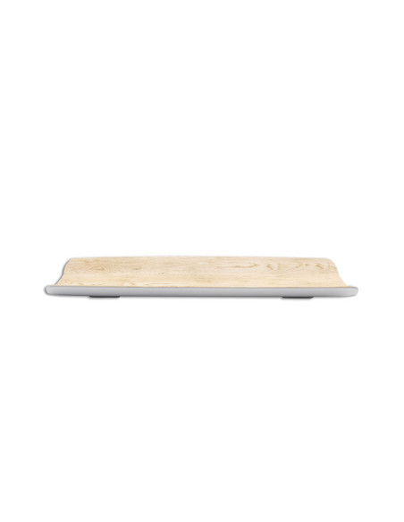 ADRIER - TTWT5316-WW Pack de 6 Unidades - Colección Kayak - Bandeja rectangular GN 1/2 largo con bordes elevados - 53 x 16 x 4 c