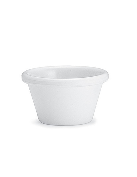ADRIER - MRP2-BK Pack de 48 Unidades - Colección Buffet GN - Ramekin liso 60 ml - 7.4 x 7.4 x 3.8 cm