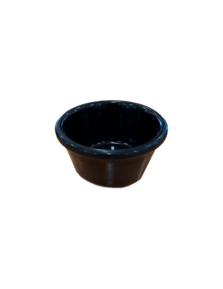 ADRIER - MRP1-BK Pack de 48 Unidades - Colección Buffet GN - Ramekin liso 44 ml - 6.3 x 6.3 x 3.7 cm