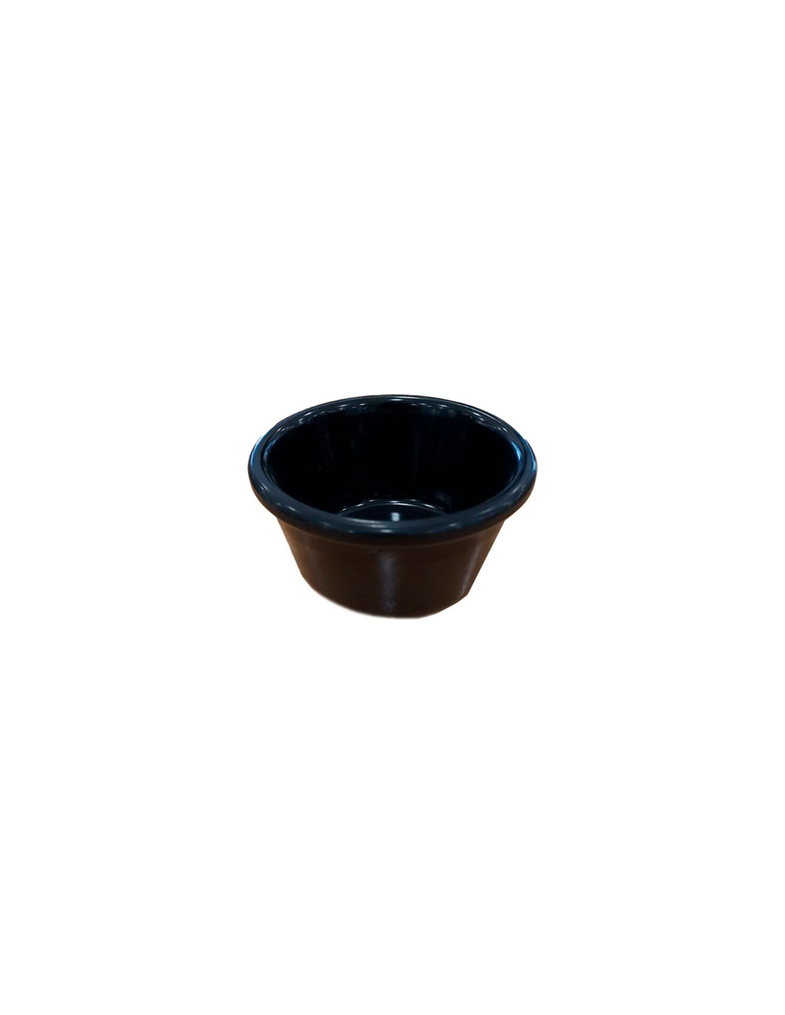 ADRIER - MRP1-BK Pack de 48 Unidades - Colección Buffet GN - Ramekin liso 44 ml - 6.3 x 6.3 x 3.7 cm