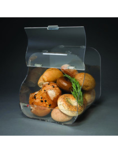 Vitrina Expositora de Repostería Acrílica Apilable Rosseto