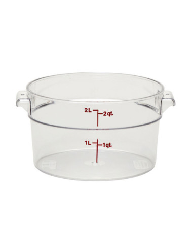 CAMBRO - RFSCW2-135 - Recipiente redondo 1,9 l - 20,8 x 20,8 cm - (Tapa no incluida)