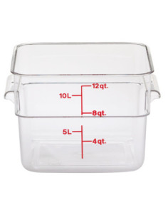 CAMBRO - 2SFSCW-135 - Recipiente cuadrado 1,9 L | Aprovecha el e