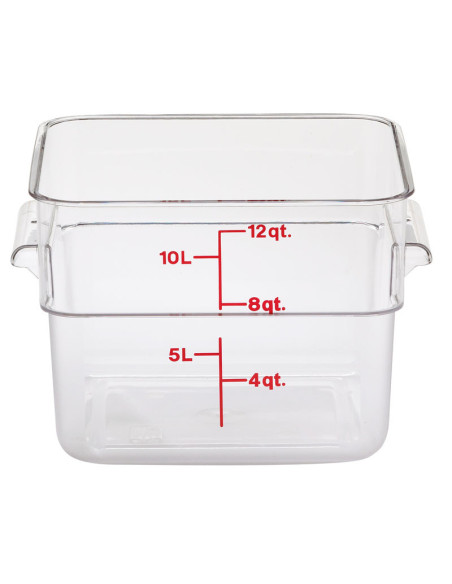 CAMBRO - 2SFSCW-135 - Recipiente cuadrado 1,9 L | Aprovecha el e