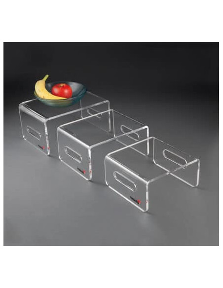 Soportes Acristalados Apilables Rosseto