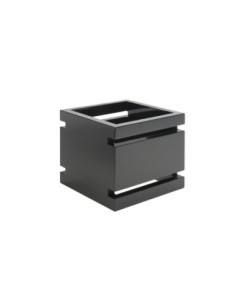 Elevador Modular Rosseto en Madera Bamboo Negro Brillo