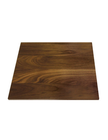 Superficie cuadrada de nogal alta gama Rosseto