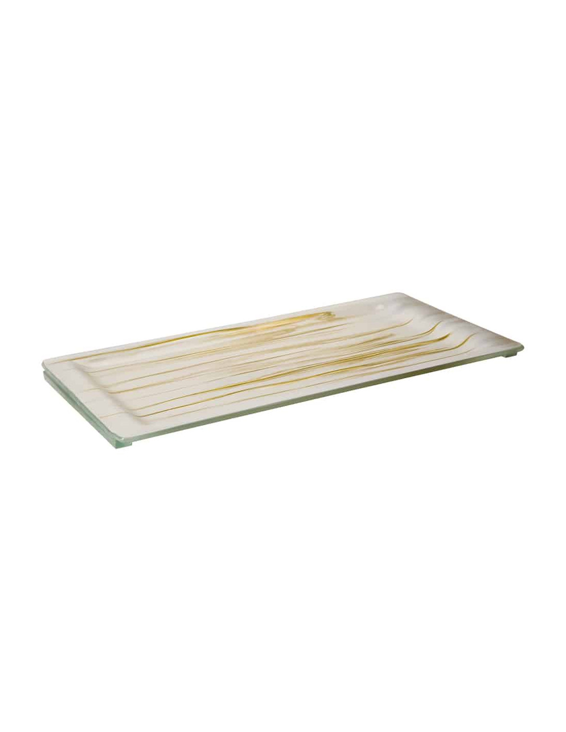 Plancha Rectangular Aroma Oro y Blanco Rosseto
