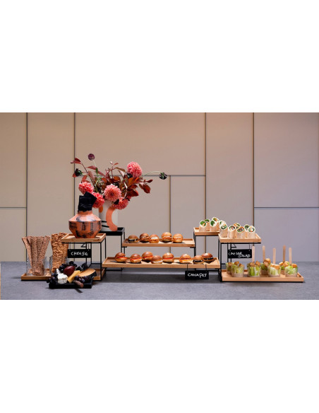 Estantería de Bambú para Exposición Rosseto