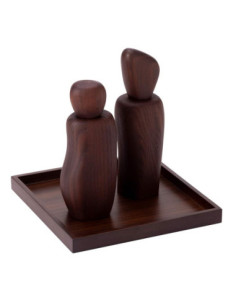 Estantería de Nogal para Exposición de Productos Rosseto