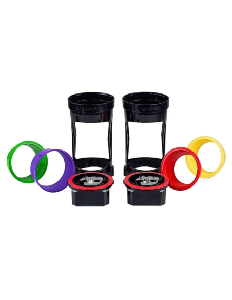 BLENDTEC - 41-605-07 - Kit de 2 adaptadores NBS y anillos