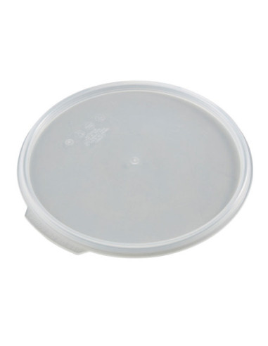 CAMBRO - RFS6SCPP-190 - TAPA con junta para recipientes redondos (no incluido) de 5,7 l. y 7,6 l. - 25,2 x 25,2 cm - PP Blanco t