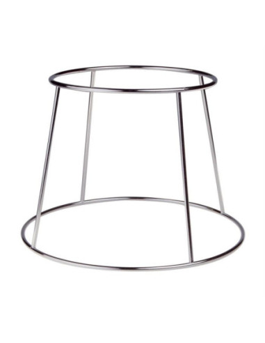Soporte de acero cromado