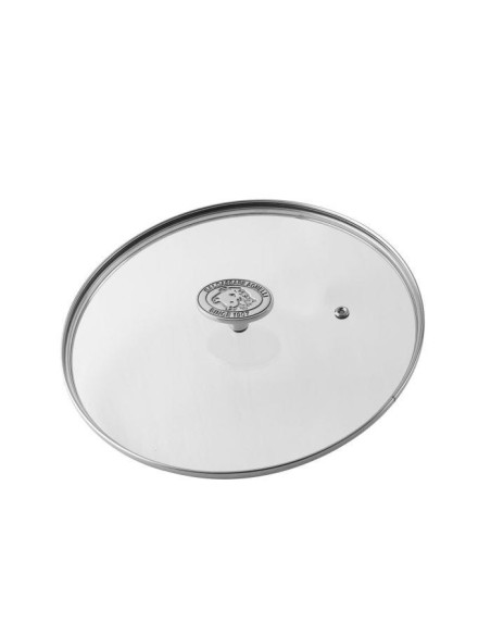 Tapa de vidrio de 5 mm con pomo, diámetro 20 cm, 1907