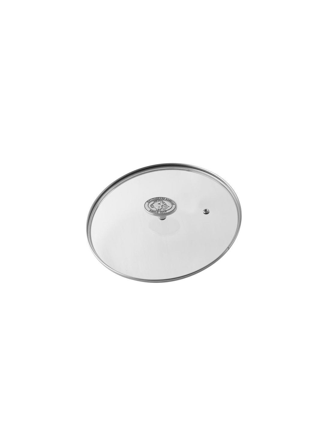 Tapa de vidrio de 5 mm con pomo, diámetro 28 cm, 1907