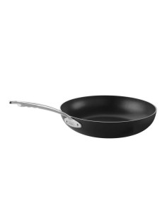 Sartén alta AlBlack 1907 de aluminio antiadherente de 3 mm, un mango, diámetro 24 cm