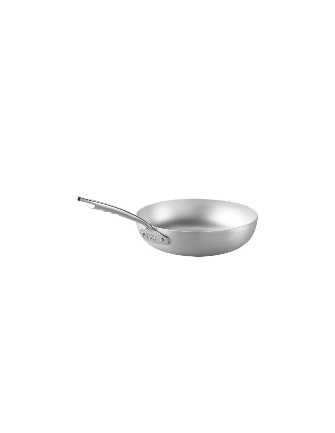 Sartén alta 1907 de aluminio de 3mm para inducción con un mango, diámetro 32cm