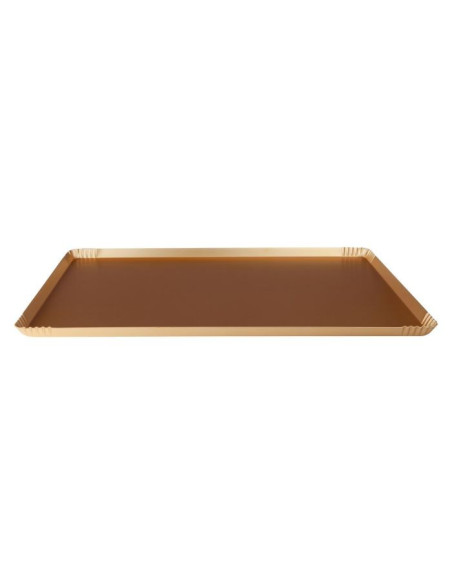 Agnelli COAL182OR30,5: Bandeja Acabado Oro 30,5 x 22,5 cm