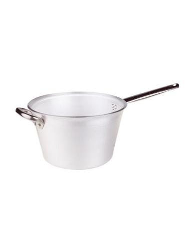 Olla para polenta con mango y asa de aluminio de 5mm, diámetro 22cm