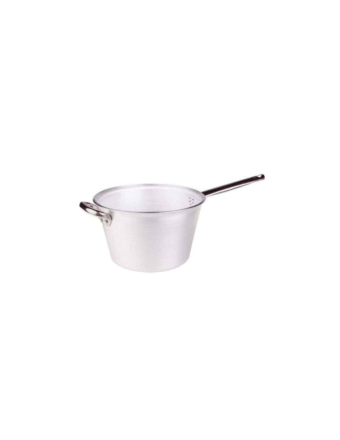 Olla para polenta con mango y asa de aluminio de 5mm, diámetro 22cm
