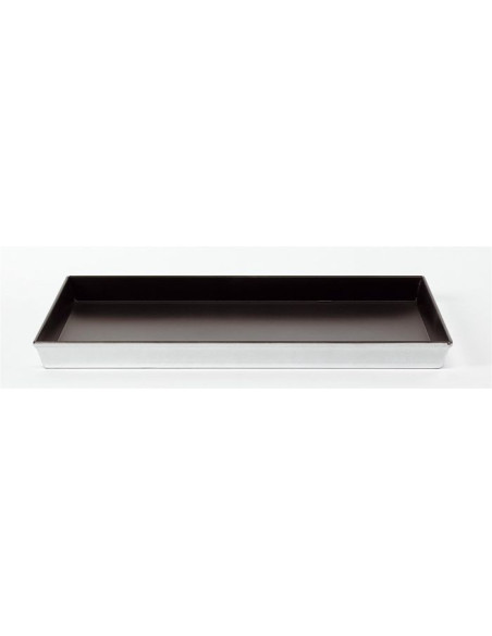 Bandeja de horno rectangular fabricada en aleación de aluminio 3003 con revestimiento antiadherente, tamaño 50x35cm