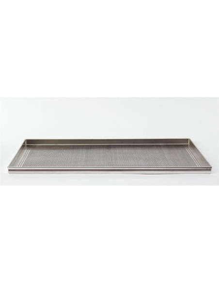 Bandeja de horno rectangular microperforada (agujero de 2 mm) de aleación de aluminio 3004, tamaño 80x60cm