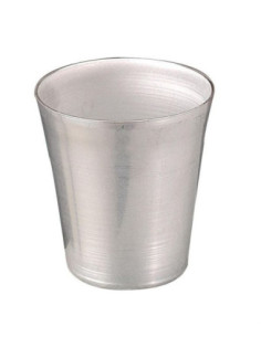 Molde alto de aluminio para flan, diámetro 5 cm.