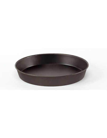 Molde para pizza redondo de chapa azul, diámetro 60 cm