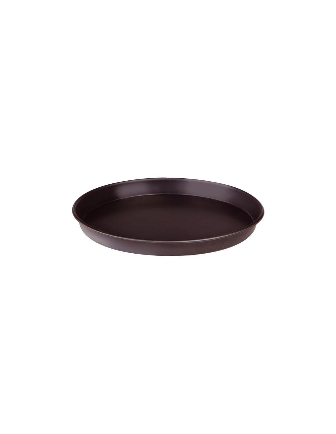 Molde para pizza redondo de chapa azul, 24 cm de diámetro