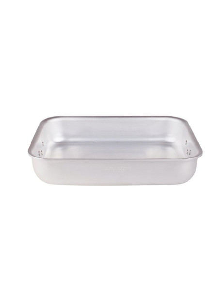 Asador Radiante Rectangular en aluminio de 5mm, tamaño 30x23cm