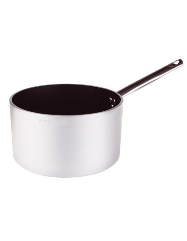 Cacerola de aluminio antiadherente de 5 mm con un asa, diámetro 16 cm