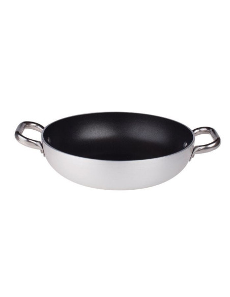 Sartén con asas de acero inoxidable, diámetro 28cm