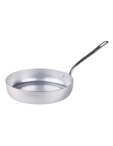 Sartén de aluminio con un asa, diámetro 32 cm