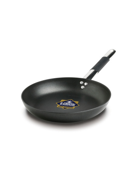 AGNELLI - 111BBSSC40 - Sartén baja de aluminio Alblack grosor 3 mm. - 40 cm. Ø x 6 cm. alt.