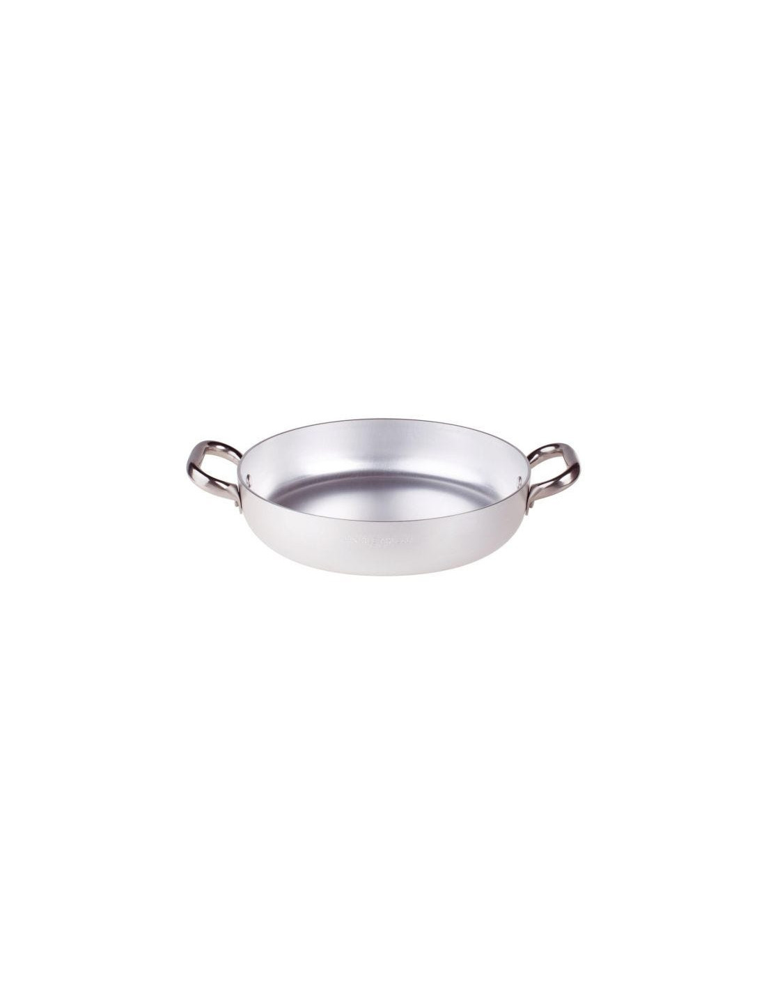 Sartén de aluminio de 3 mm con dos asas, diámetro 30 cm