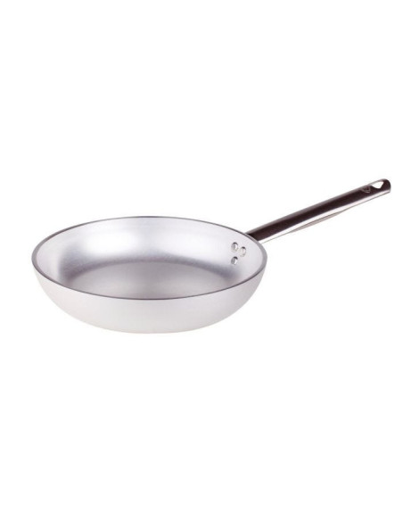 Sartén radiante de aluminio de 5 mm con un asa, diámetro 24 cm