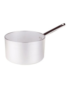 Cacerola radiante de aluminio de 5 mm de espesor con un asa, diámetro 16 cm