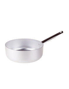 Cacerola baja de aluminio de 3 mm con un asa, diámetro 32 cm