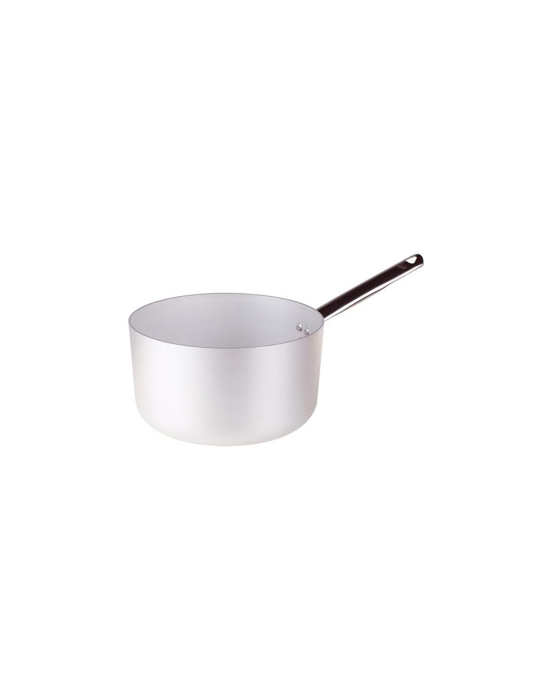 Cacerola de aluminio de 3 mm de espesor con un asa, diámetro 26 cm