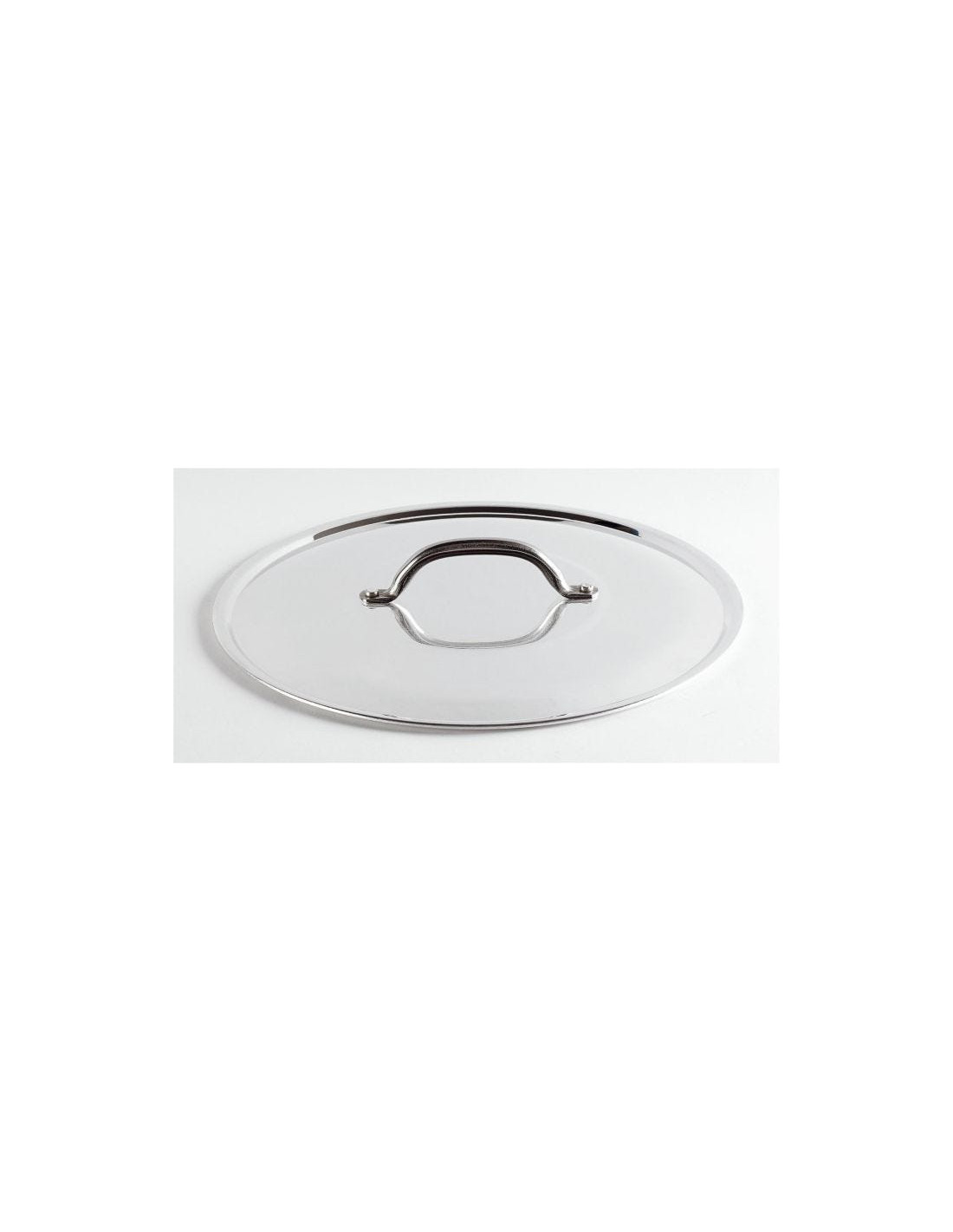 Tapa redonda con puente, diámetro 36 cm.