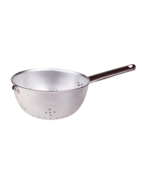 Colador esférico de aluminio de 3 mm con mango