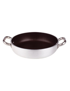 Sartén de aluminio antiadherente de 5 mm, dos asas, diámetro 32 cm