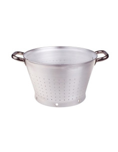 Colador cónico de aluminio de 3 mm con dos asas