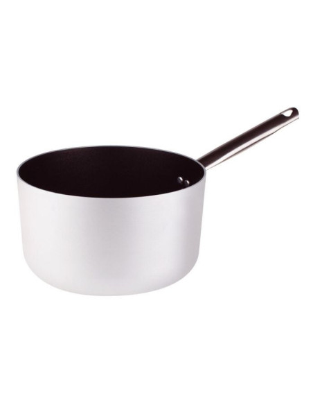 Cacerola de aluminio antiadherente de 3 mm con un asa, diámetro 28 cm
